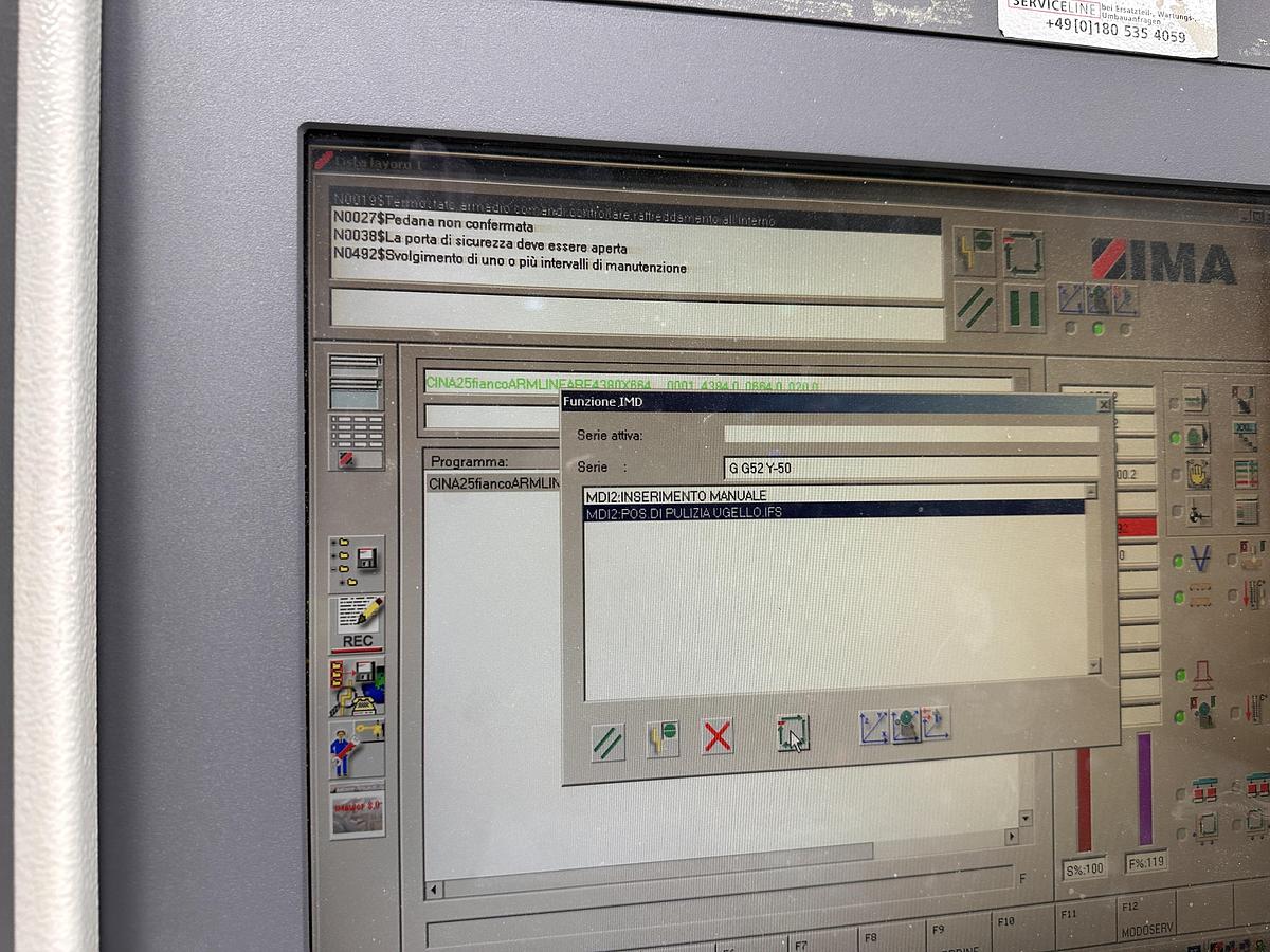 Used Ima Bima 410/V IFS 140/700