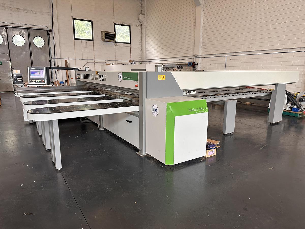 Used 2017 Biesse Selco SK 4 470 Twin Pusher 1.2