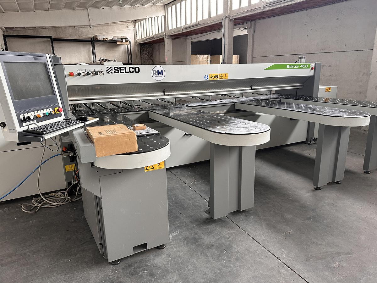 Used 2017 Biesse Selco SK 4 450 Twin Pusher 1.2