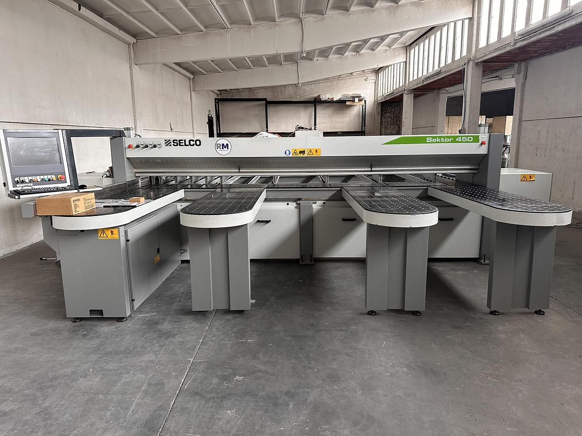 Used 2017 Biesse Selco SK 4 450 Twin Pusher 1.2