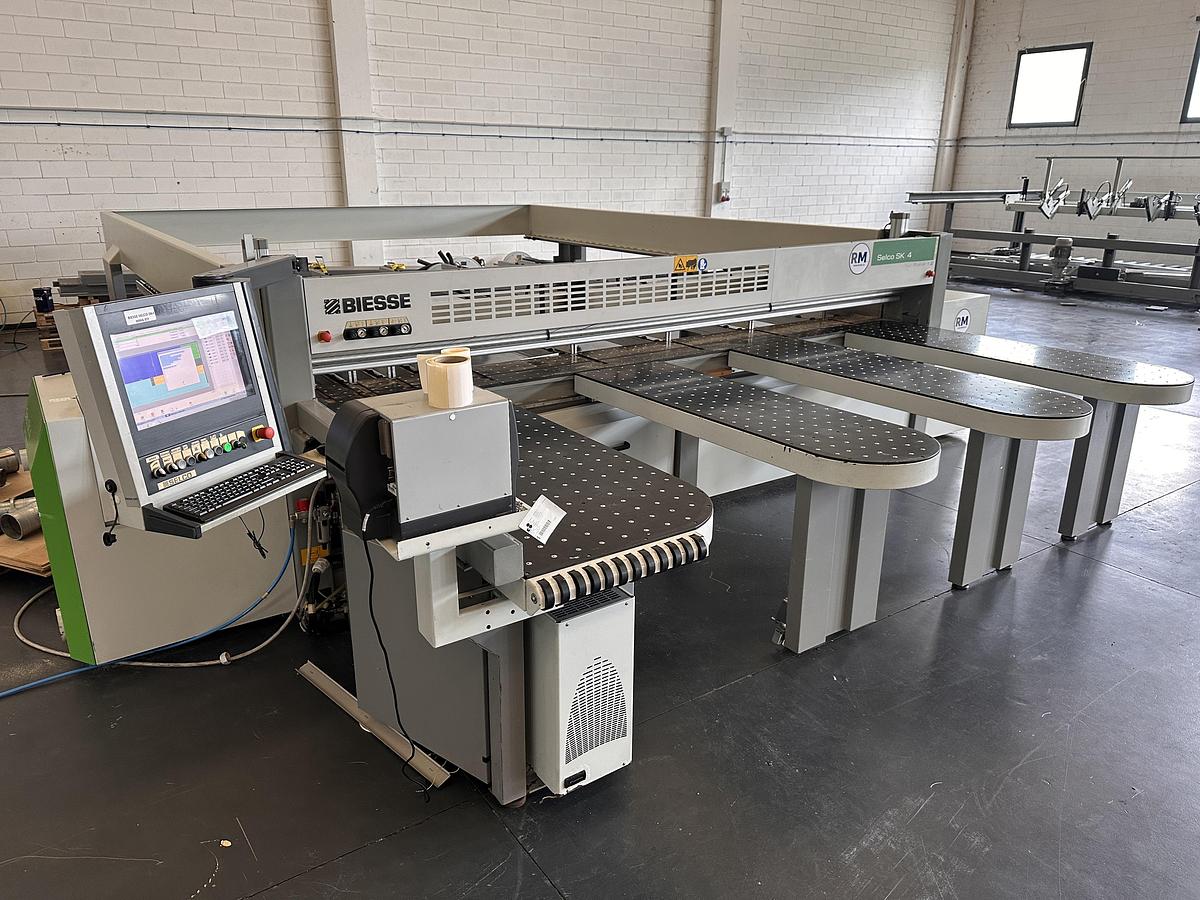 Used 2017 Biesse Selco SK 4 470 Twin Pusher 1.2