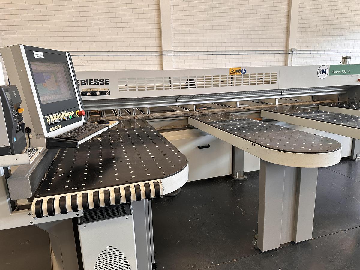 Used 2017 Biesse Selco SK 4 470 Twin Pusher 1.2