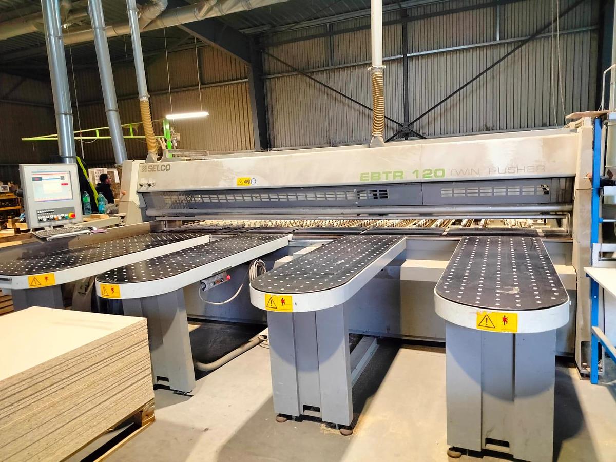 Usato MEN007 Selco Ebtr 120 Twin Pusher Sezionatrice orizzontale