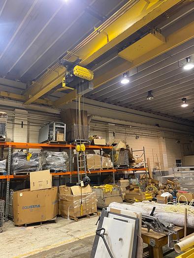 Used Spacemaster 5-Ton Spacemaster 40' Span Bridgecrane