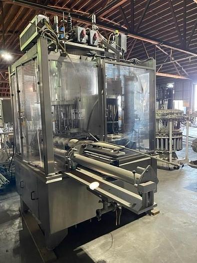 Used 2003 Fowler Zalkin 10 Head Rotary Capper