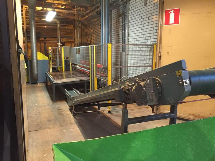 Used 216" CORE LINK CORE CUTTER FULLY AUTOMATIC MODEL CL4090 MFG. 2002