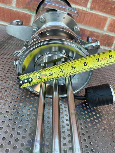 Used Silverson  AX3 High Shear Batch Mixer w/ Impeller, Homogenizer Head, 3450 RPM 1HP