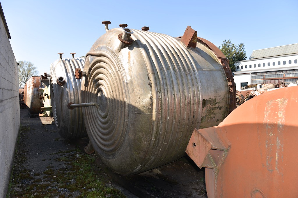 Used 10000 Liters MANDRESSI reactor