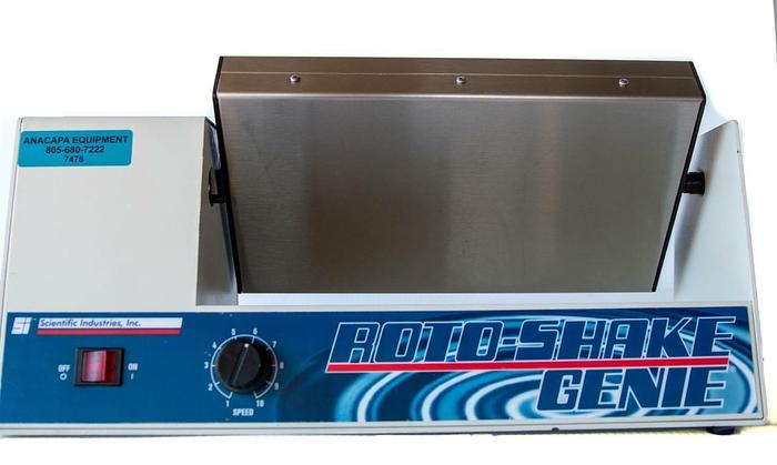 Used Scientific Industries SI-1100 Genie Roto-Shake Rotator 120 VAC USED (7478)W