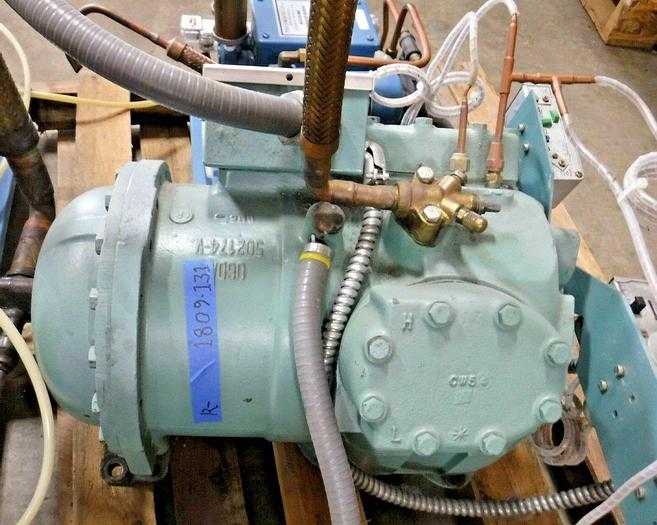Used Carlyle 06DA3132AA3600 Semi-Hermetic Reciprocating Compressor (400-460 V, 10 HP)
