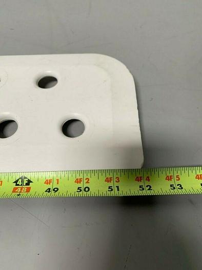 Used Remco 67765 White Polypropylene 52" Paddle Scraper With Holes
