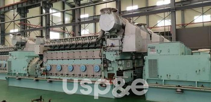 2 MW 2013 New MAN 9L21/31 HFO Generator