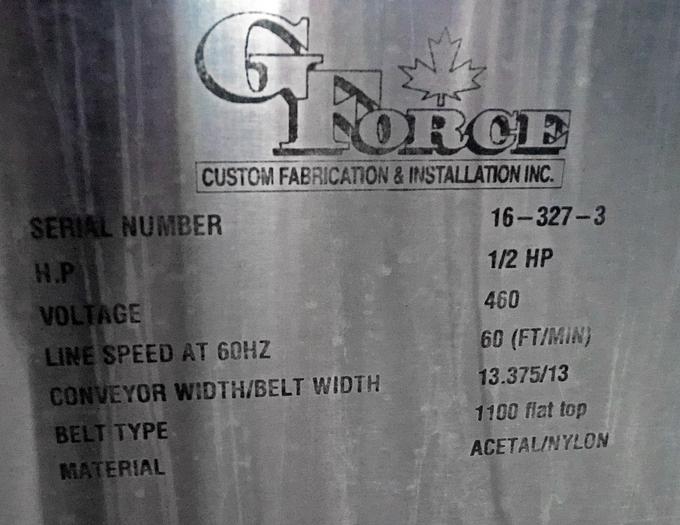 Used USED GFORCE CONVEYORS