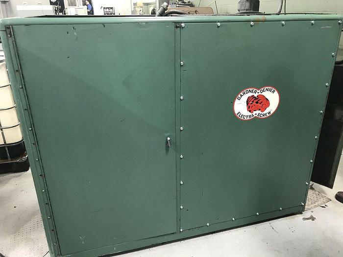 Used 60 HP Gardner Denver Electra Screw Rotary Screw Air Compressor Model:  ESKAF/2