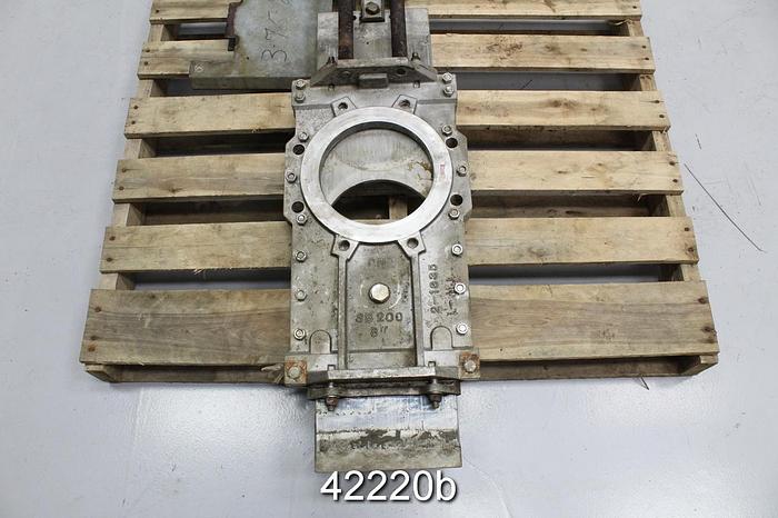 Used Stafjo 8" Air Operated Through Gate Valve #42220