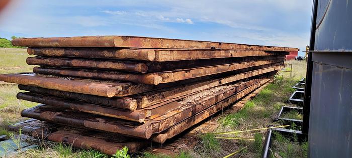 Used Republic Centrifuge Drilling Rig Mats (8' x 40')