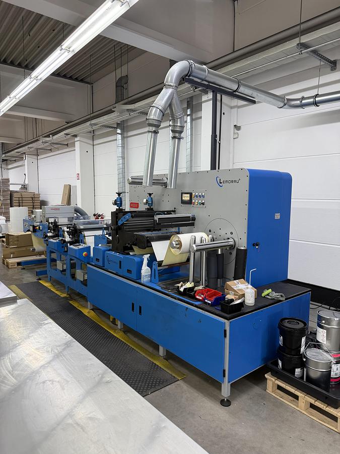 Gebraucht 2019 LEMORAU MEBR+ 400 / Digitale Etiketten-Veredelungs- und Stanzmaschine
