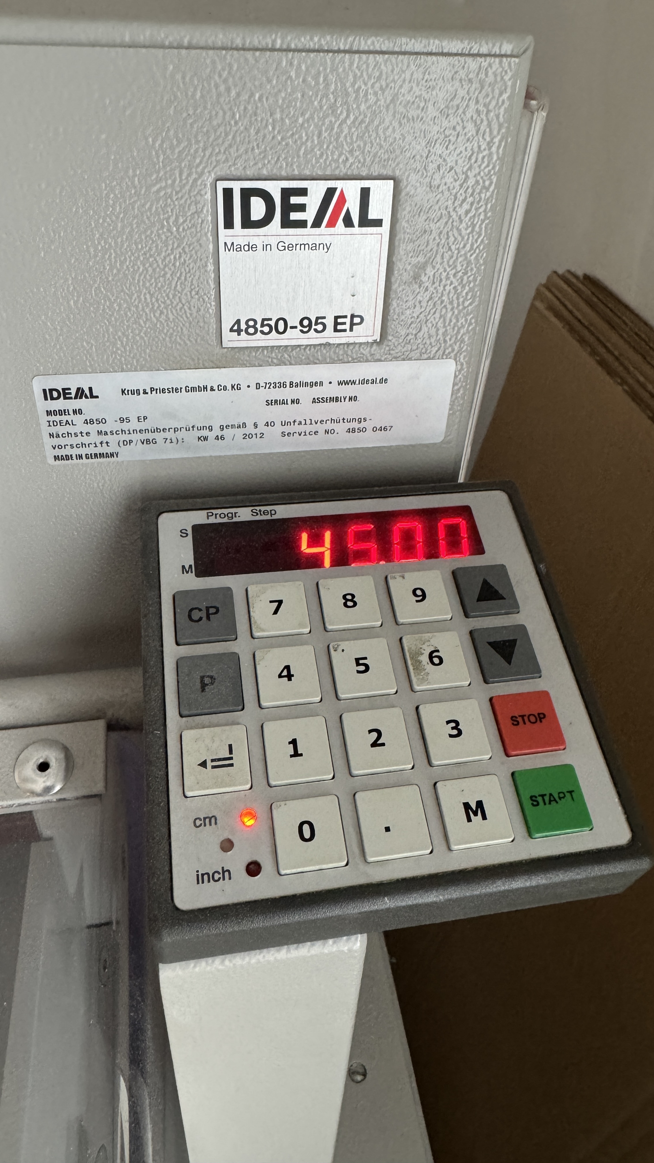 Gebraucht Krug & Priester IDEAL 4850-95 EP