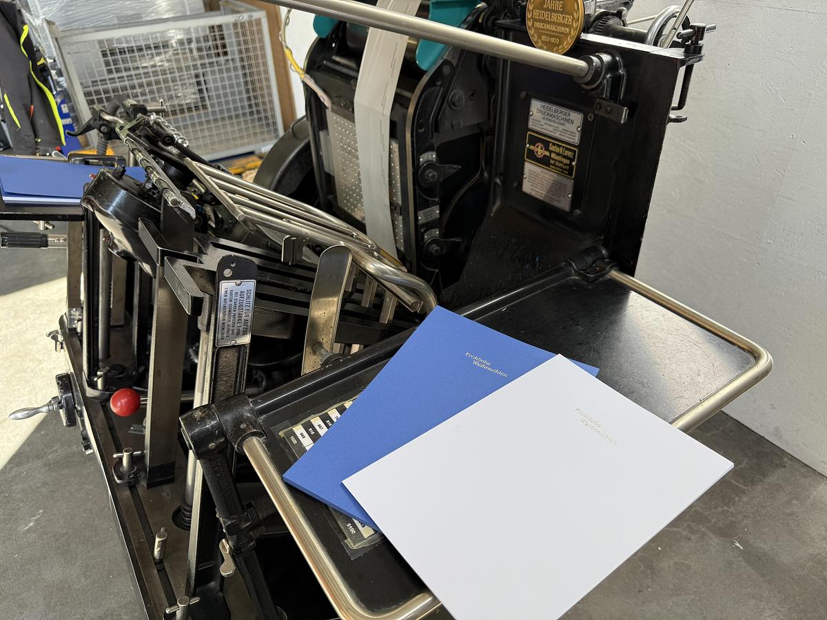 Gebraucht 1972 Heidelberg OHT with hot foil device Tempress MC-1