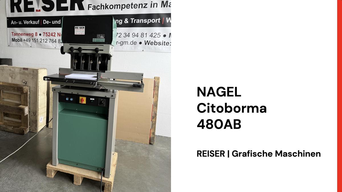 Gebraucht Nagel  Citoborma 480 AB