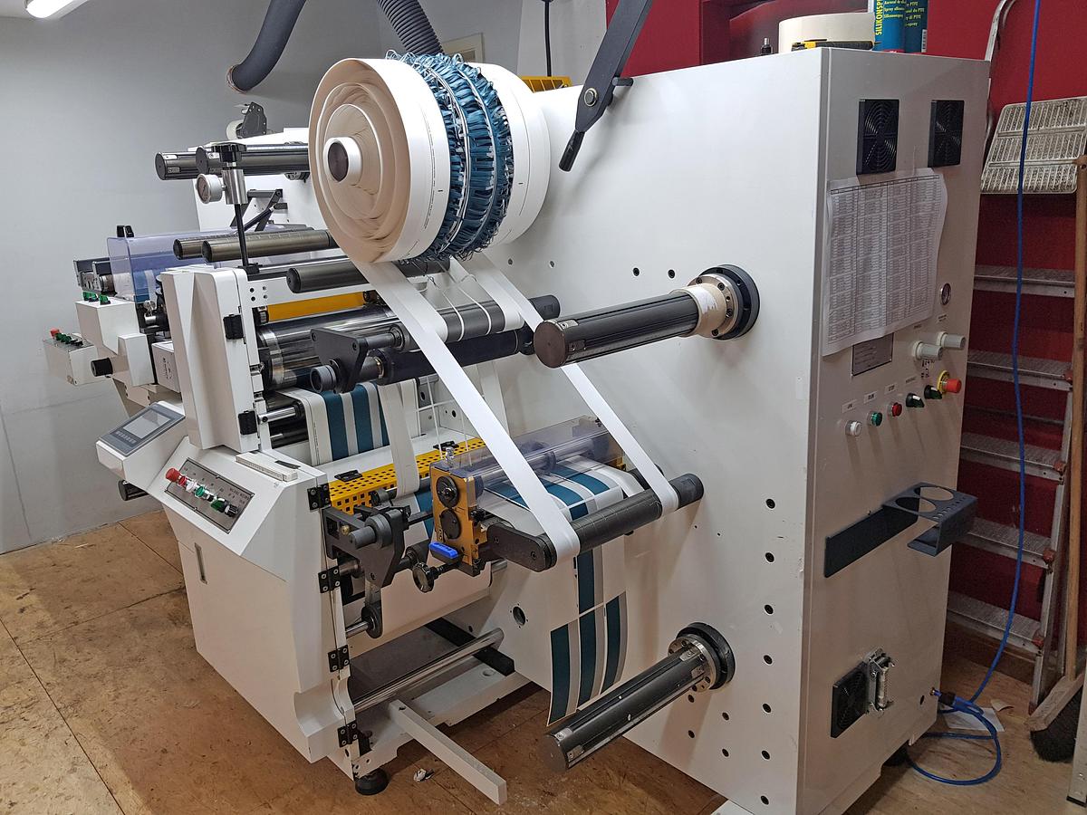 Gebraucht 2017 Eurotech (Brotech) CDF 330 Finishing-Maschine für digital gedruckte Etiketten