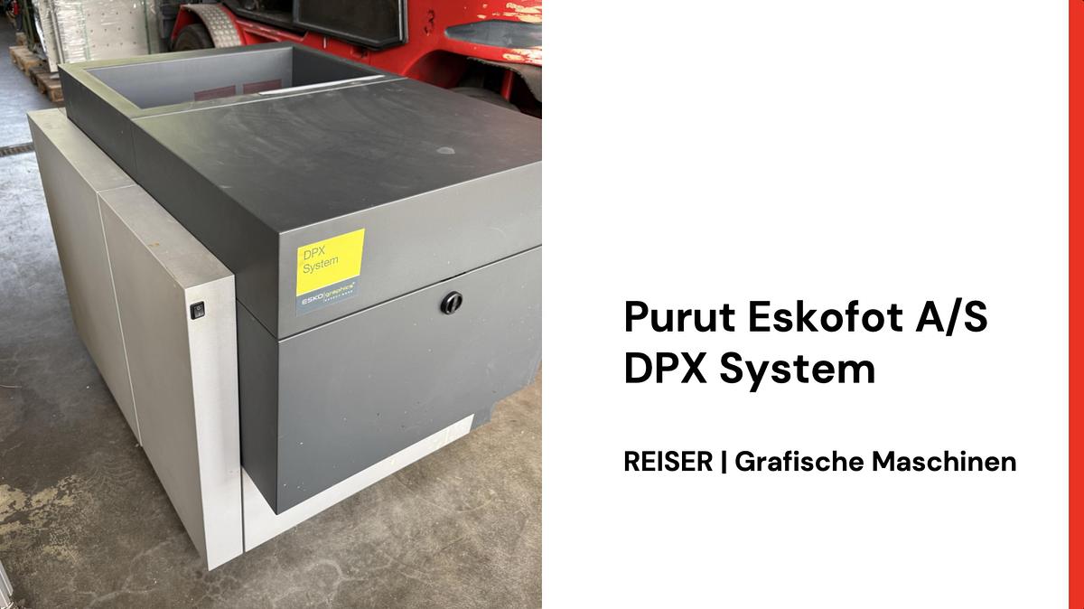 Gebraucht 2002 Purup-Eskofot DPX System
