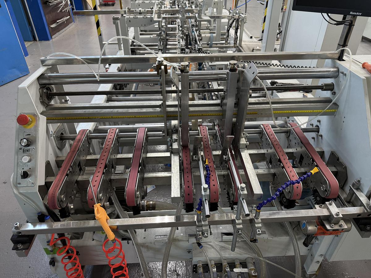 Gebraucht 2021 ETERNA (Bobst)  EFOLD 1100 ELITE Faltschachtel-Klebemaschine