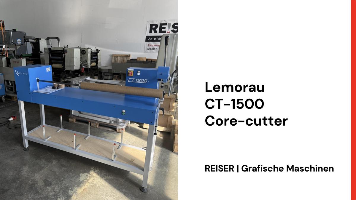 Gebraucht LEMORAU CT-1500 - manuelle Kernschneidemaschine