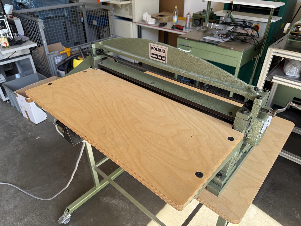 Gebraucht 1986 KOLBUS  VDB - Umschlag-Biegemaschine