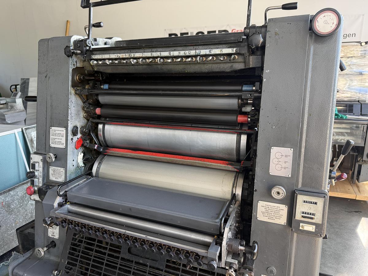 Gebraucht 1983 Heidelberg GTO-52 Plus mit N+P