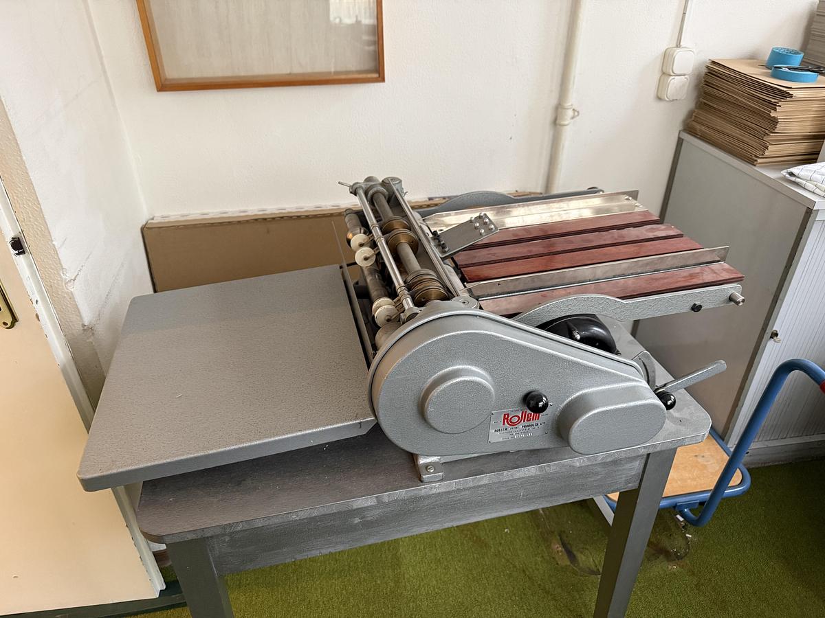 Gebraucht ROLLEM  438 Rill- und Perforiermaschine