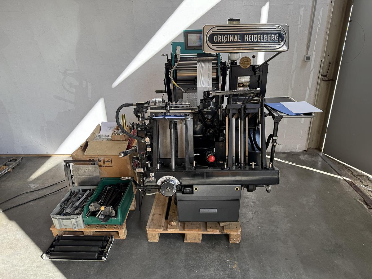 Gebraucht 1972 Heidelberg OHT with hot foil device Tempress MC-1