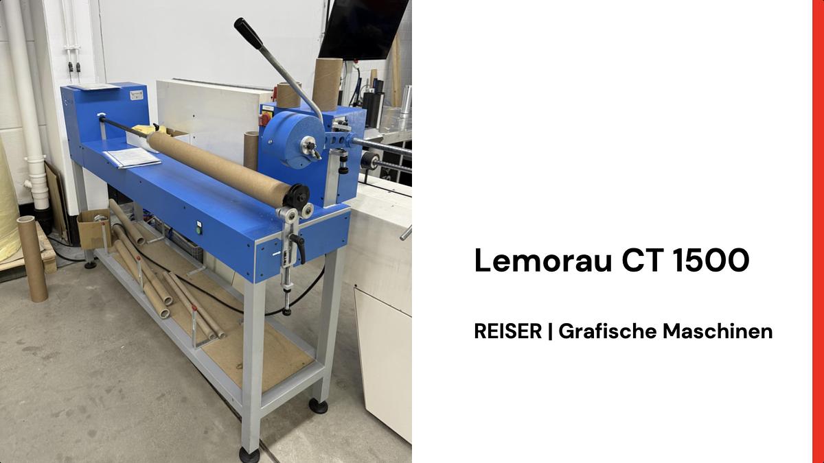 Gebraucht LEMORAU CT-1500 - manuelle Kernschneidemaschine