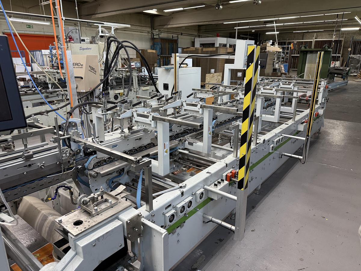 Gebraucht 2021 ETERNA (Bobst)  EFOLD 1100 ELITE Faltschachtel-Klebemaschine