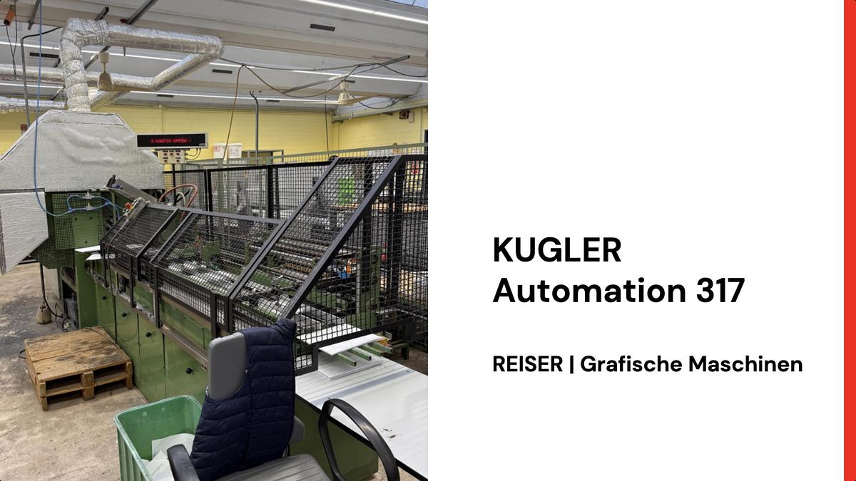 Gebraucht 1999 KUGLER Automation 317 Schreibblock-Fertigungsmaschine