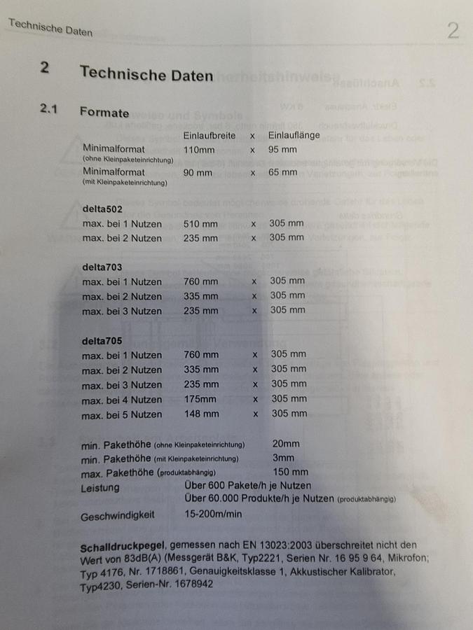 Gebraucht 2007 Palamides DELTA 703