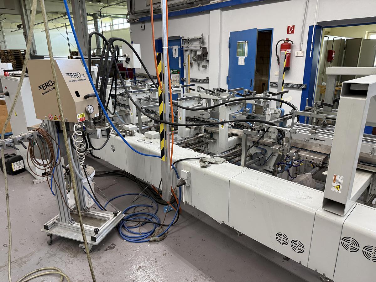 Gebraucht 2021 ETERNA (Bobst)  EFOLD 1100 ELITE Faltschachtel-Klebemaschine