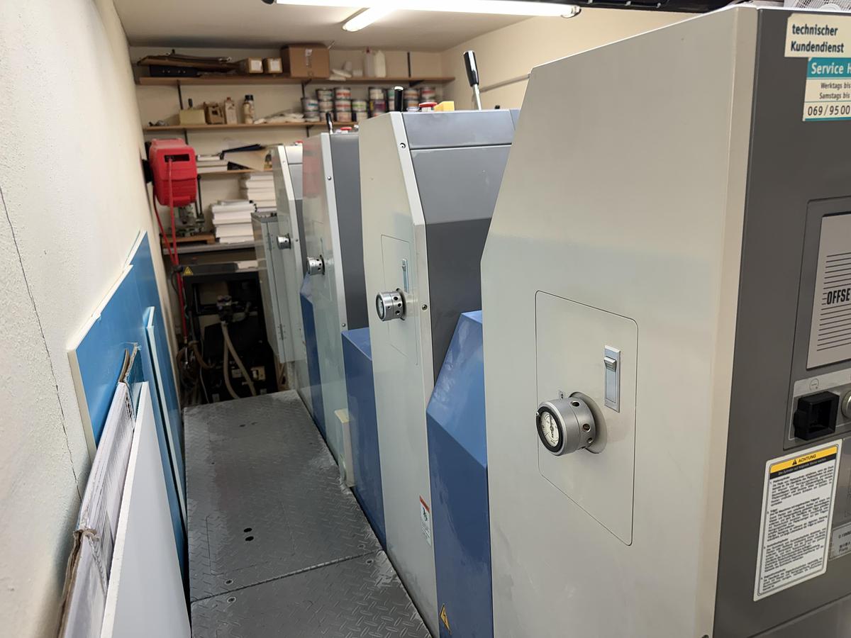 Gebraucht 2002 Ryobi 524 HE - 4-Farben Offsetdruckmaschine