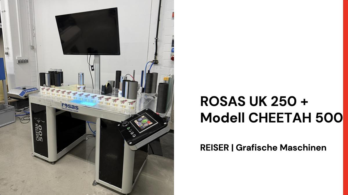 Gebraucht 2019 ROSAS UK 250 + Modell Gepard 500 Inspektion Table-Top Rewinder
