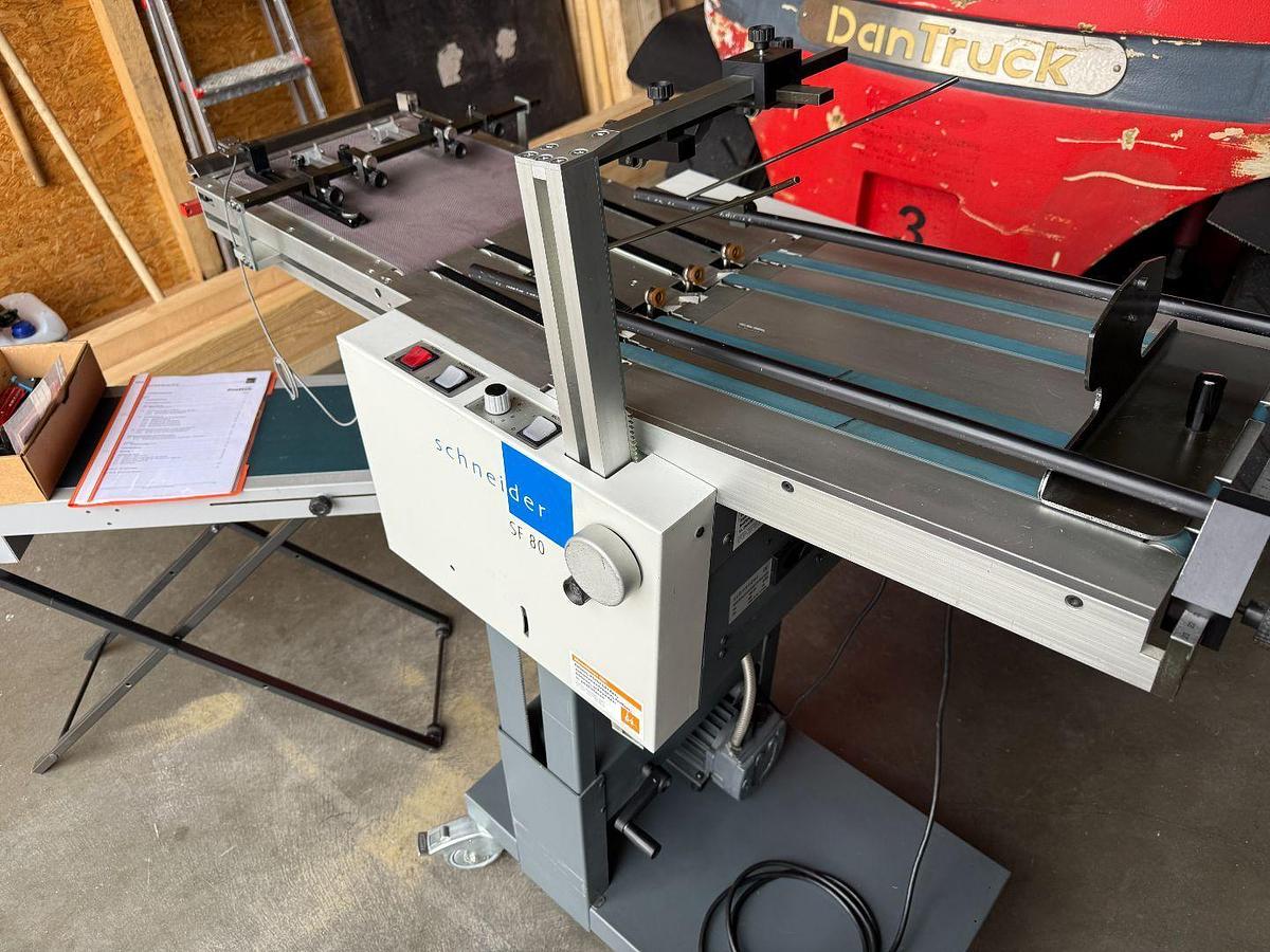 Gebraucht Kuvertanleger Schneider Modell SF-80