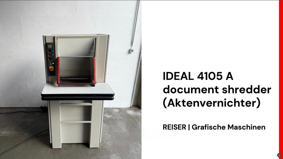Gebraucht IDEAL 4105 A