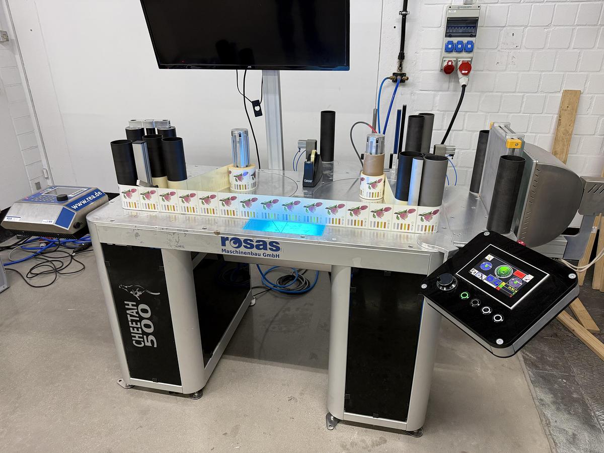Gebraucht 2019 ROSAS UK 250 + Modell Gepard 500 Inspektion Table-Top Rewinder