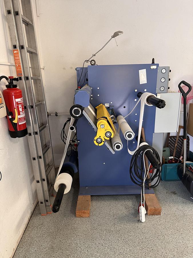 Gebraucht Rollenschneider Amacker + Schmid AG Modell RKS