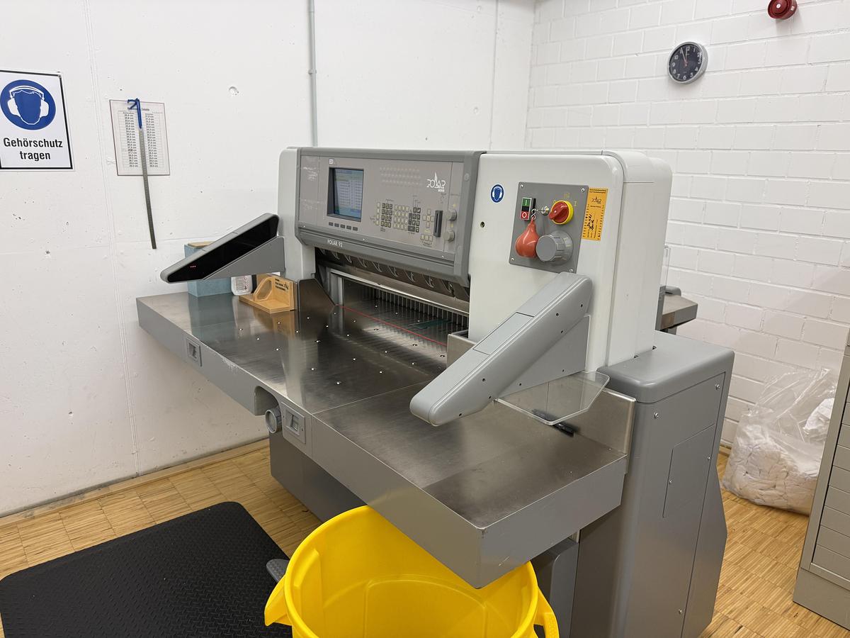 Gebraucht 2001 Polar Papierschneidemaschine 92 ED