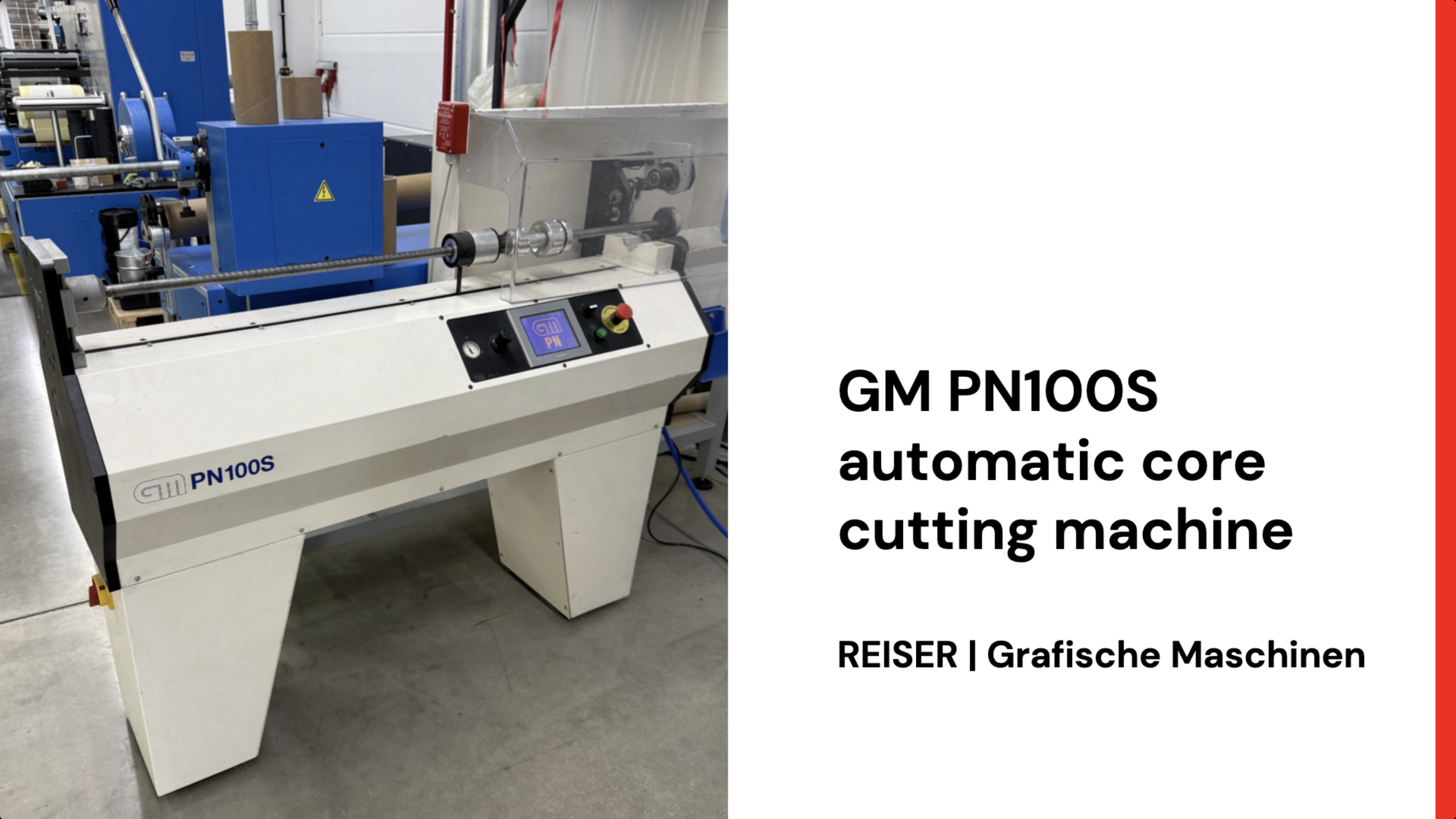 Gebraucht GM PN100S - autom. Kernschneidemaschine