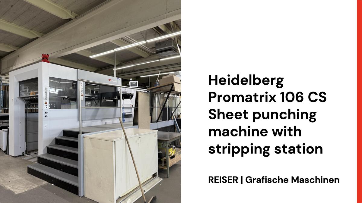 Gebraucht 2021 Heidelberg Promatrix 106 CS