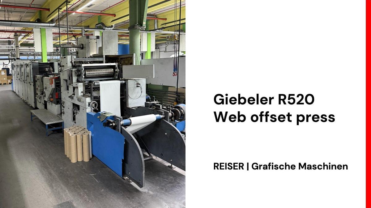 Gebraucht Giebeler R520 Formular-Druckmaschine