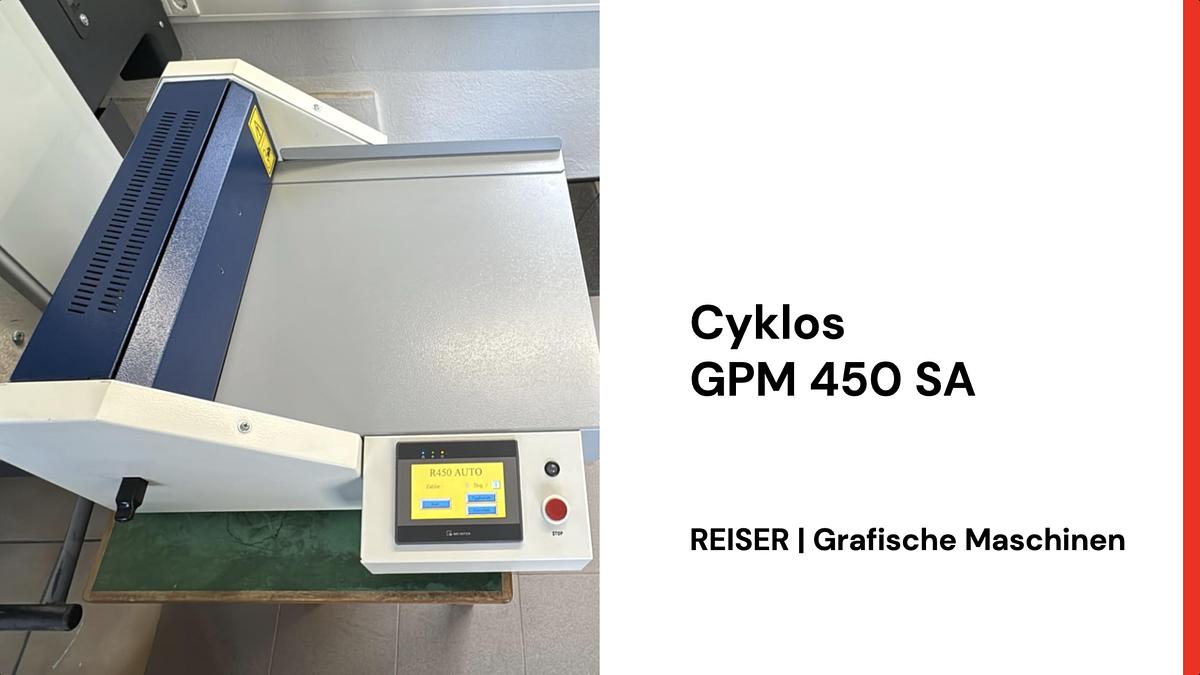 Gebraucht Cyklos  GMP 450 SA