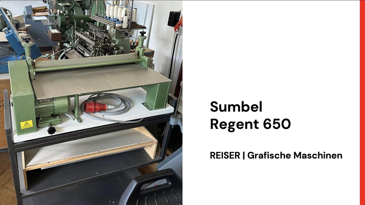 Gebraucht SUMBEL REGENT 650 - Anreibemaschine
