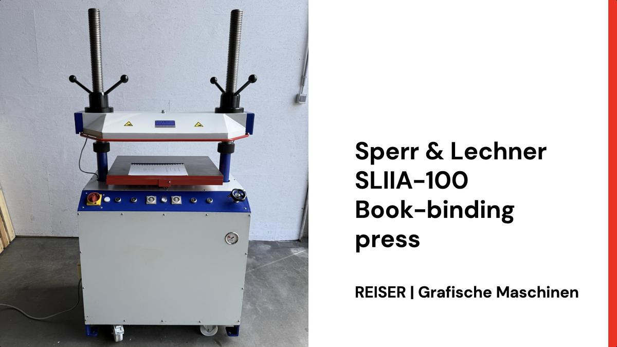 Gebraucht 2009 Sperr und Lechner SLII A-100 Buchpresse